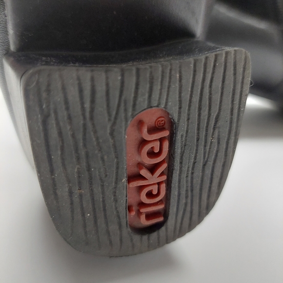 Black, Rieker, high boot - Picture 7 of 10